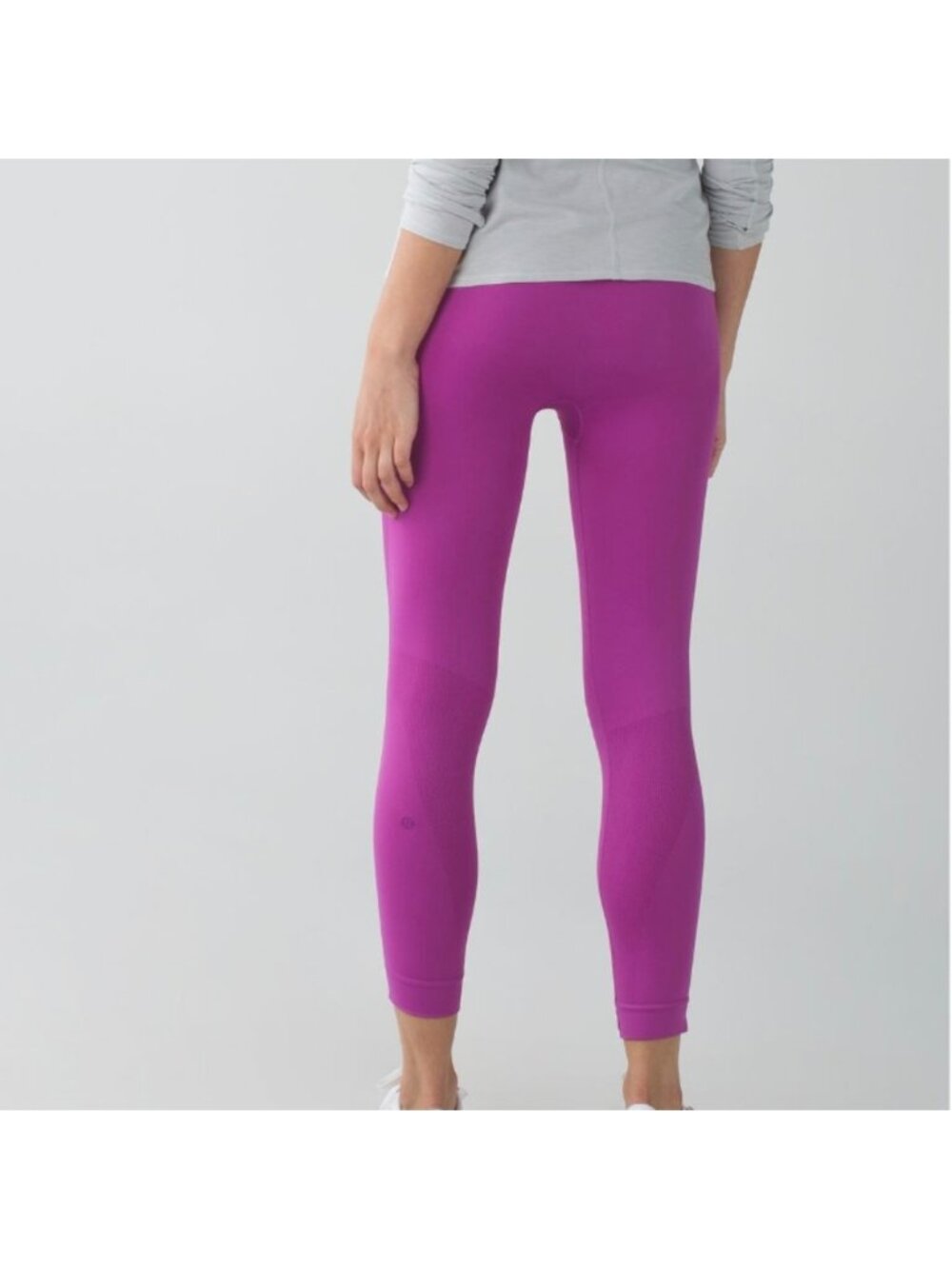 Lululemon Zone In Crop Ultra Violet